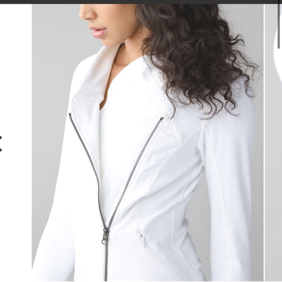 Lulu Precision Jacket in White - Picture 3 of 16